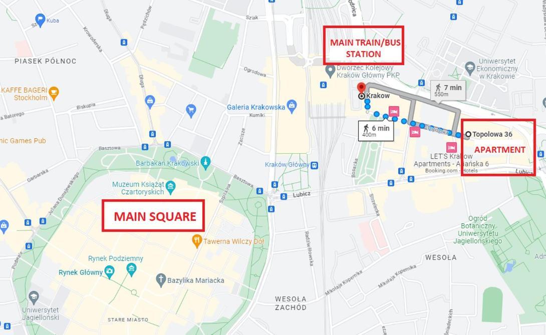 Top Location Apartments Topolowa Street Krakow Dış mekan fotoğraf